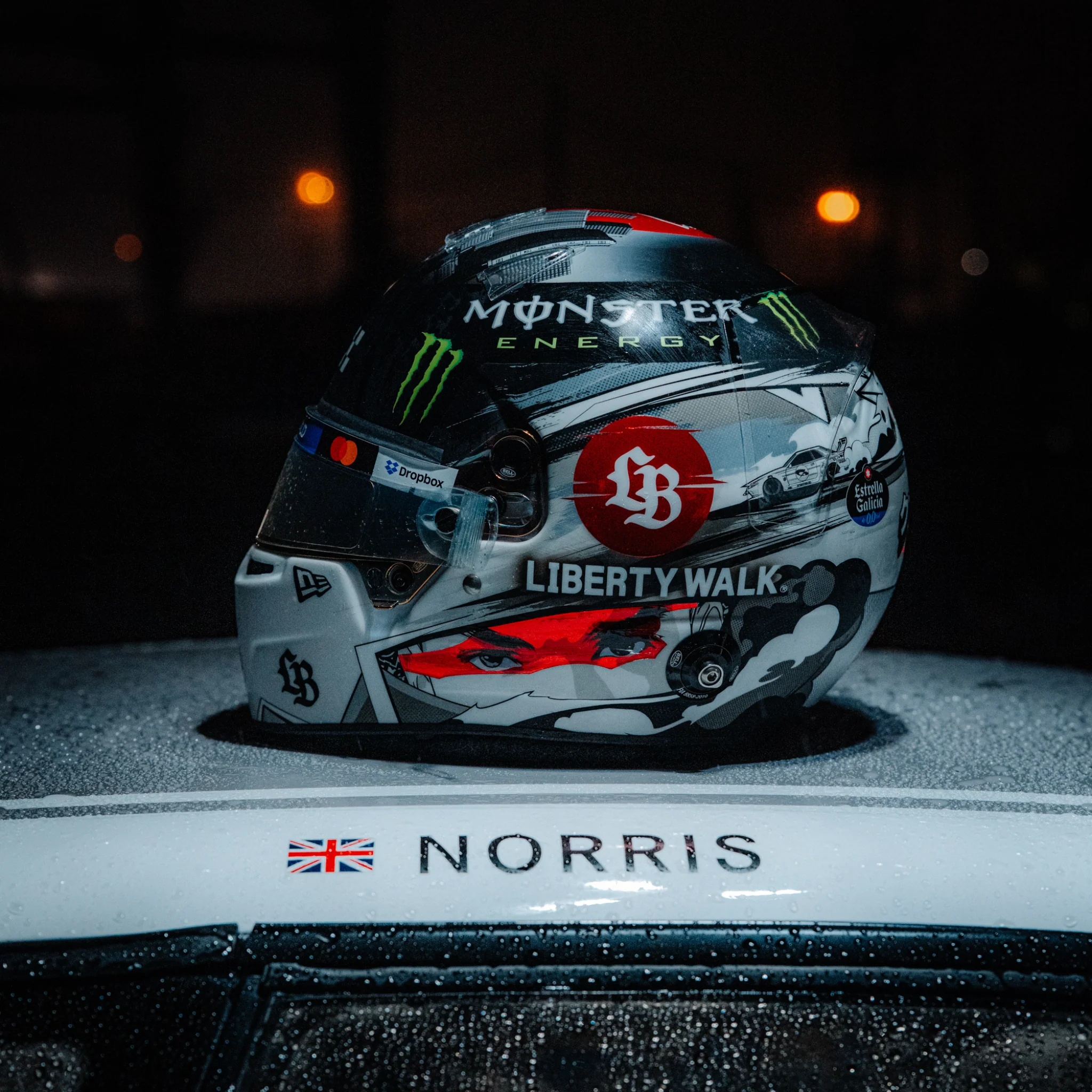 1:2 Scale Japan 2025 Quadrant x Liberty Walk Helmet - Image 3