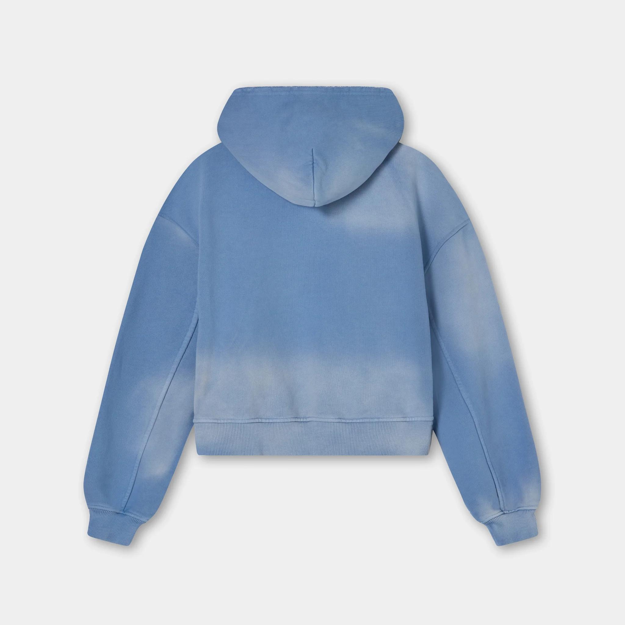 Spray Cropped Hoodie - Image 3